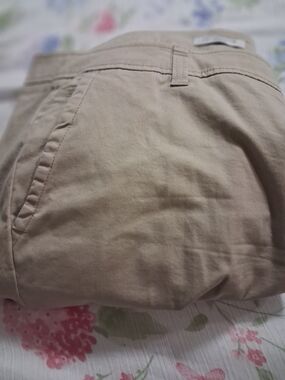 Liz Claiborne  Khaki Chino Pants - Light Tan Womens